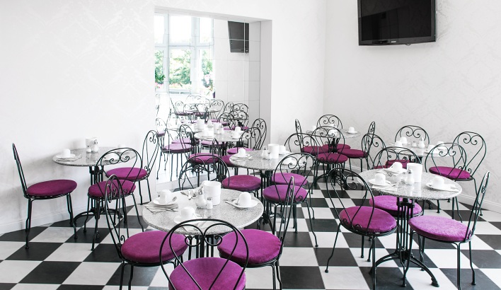 Hotel Bellevue am Kurfürstendamm: Frühstückssaal Hotel Bellevue am Kurfürstendamm: Frühstückssaal
